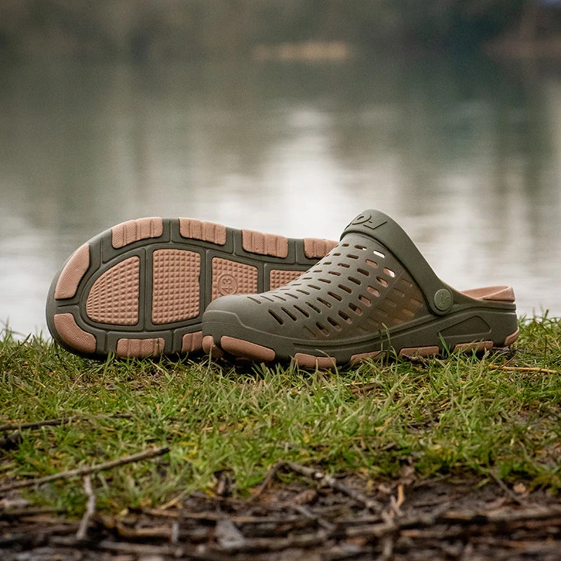 Fox Khaki Clogs